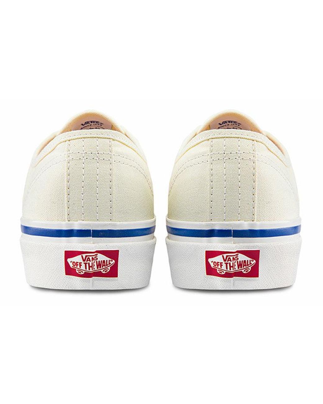 Vans White Authentic 44 Deck Dx Retro Casual Skateboarding Shoes for men