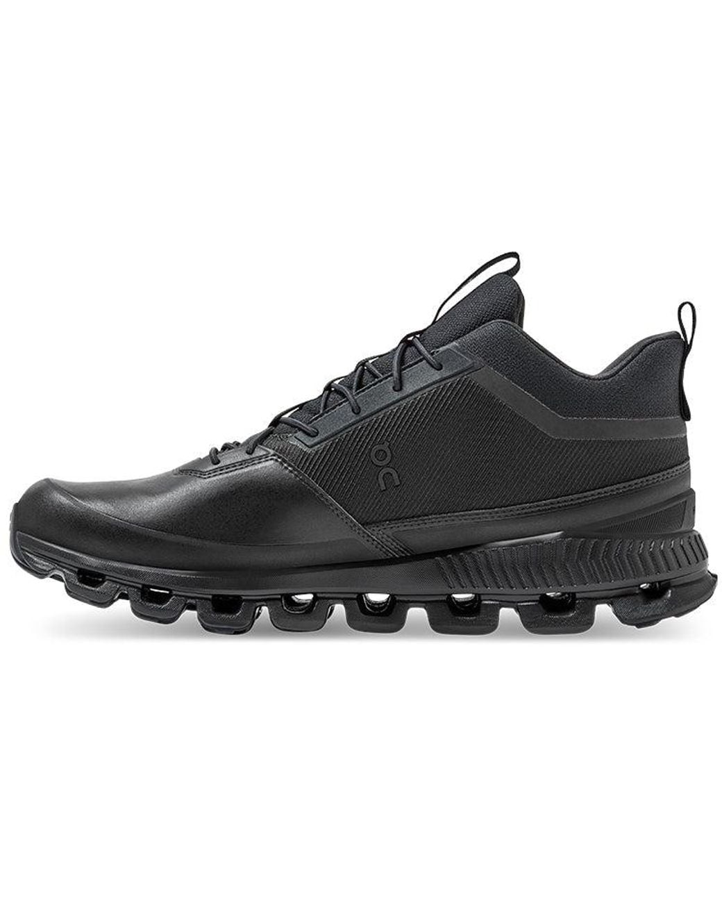 On Shoes Black Cloud Hi Waterproof for men