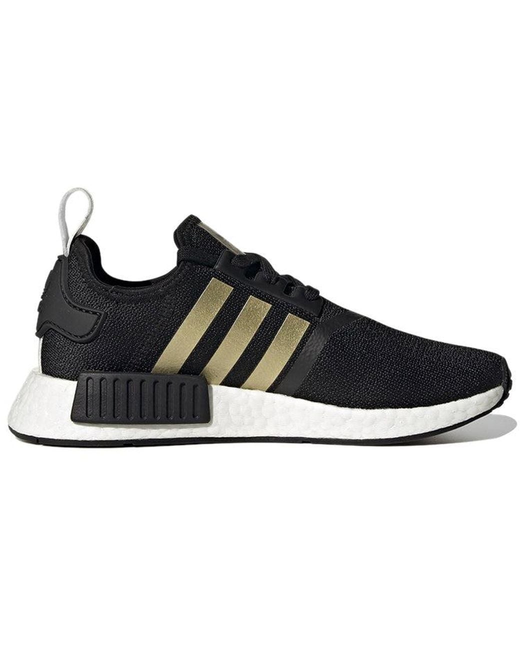 Adidas Black (Wmns) Nmd_R1 'Metallic Formstrip