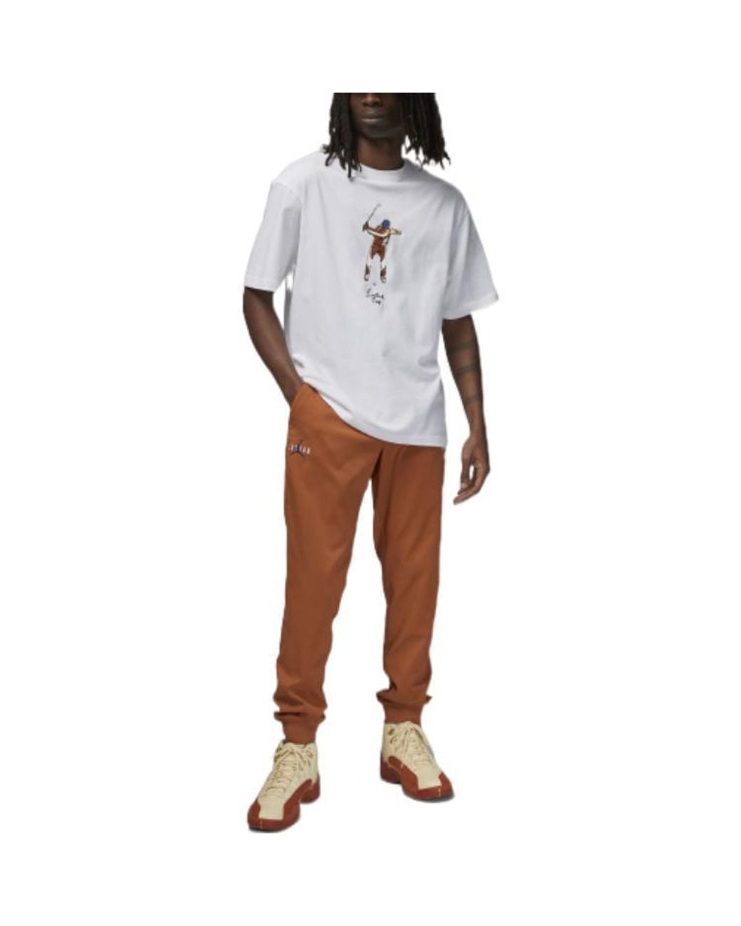 Nike White X Eastside Golf Tee for men