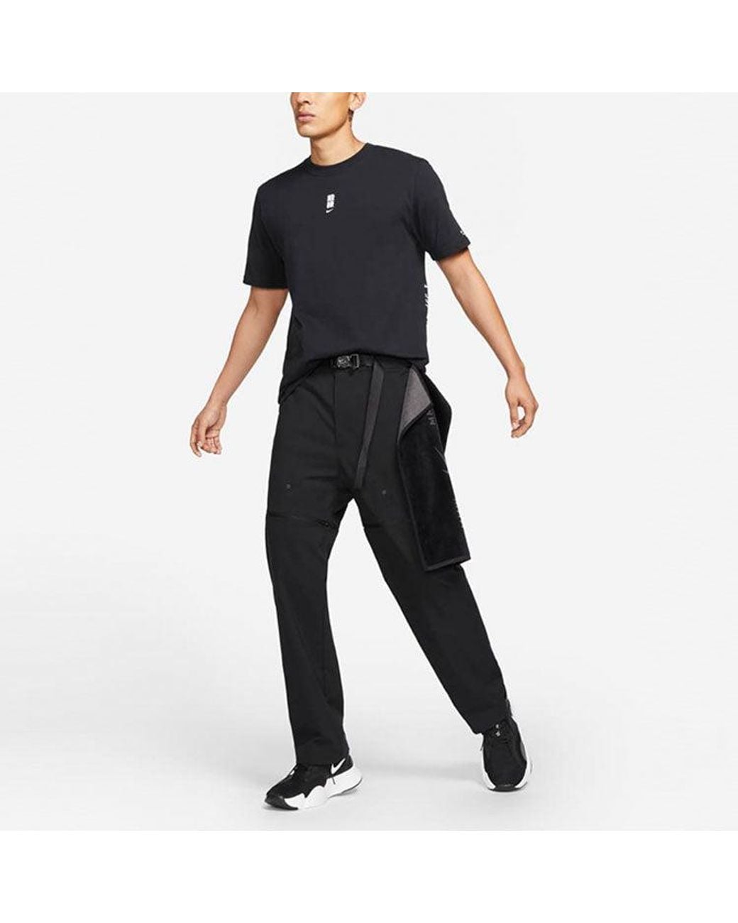 Nike Black X Mmw 3-In-1 Pants for men