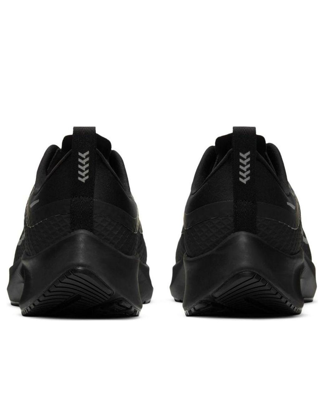Nike Black Air Zoom Pegasus 37 Shield Anthracite' for men