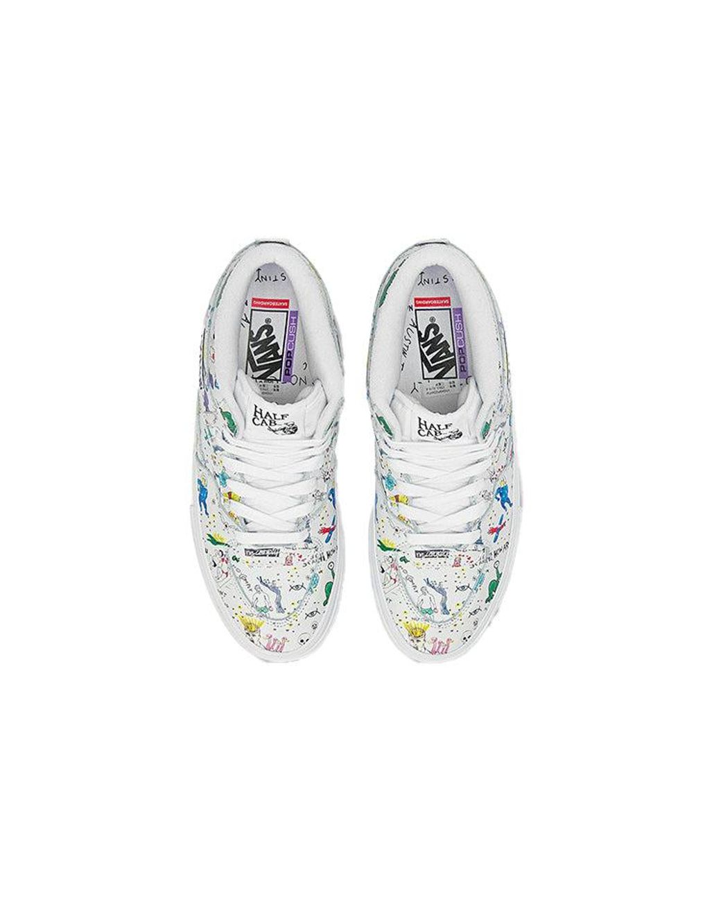 Vans Blue No-Comply X Daniel Johnston X Skate Half Cab for men