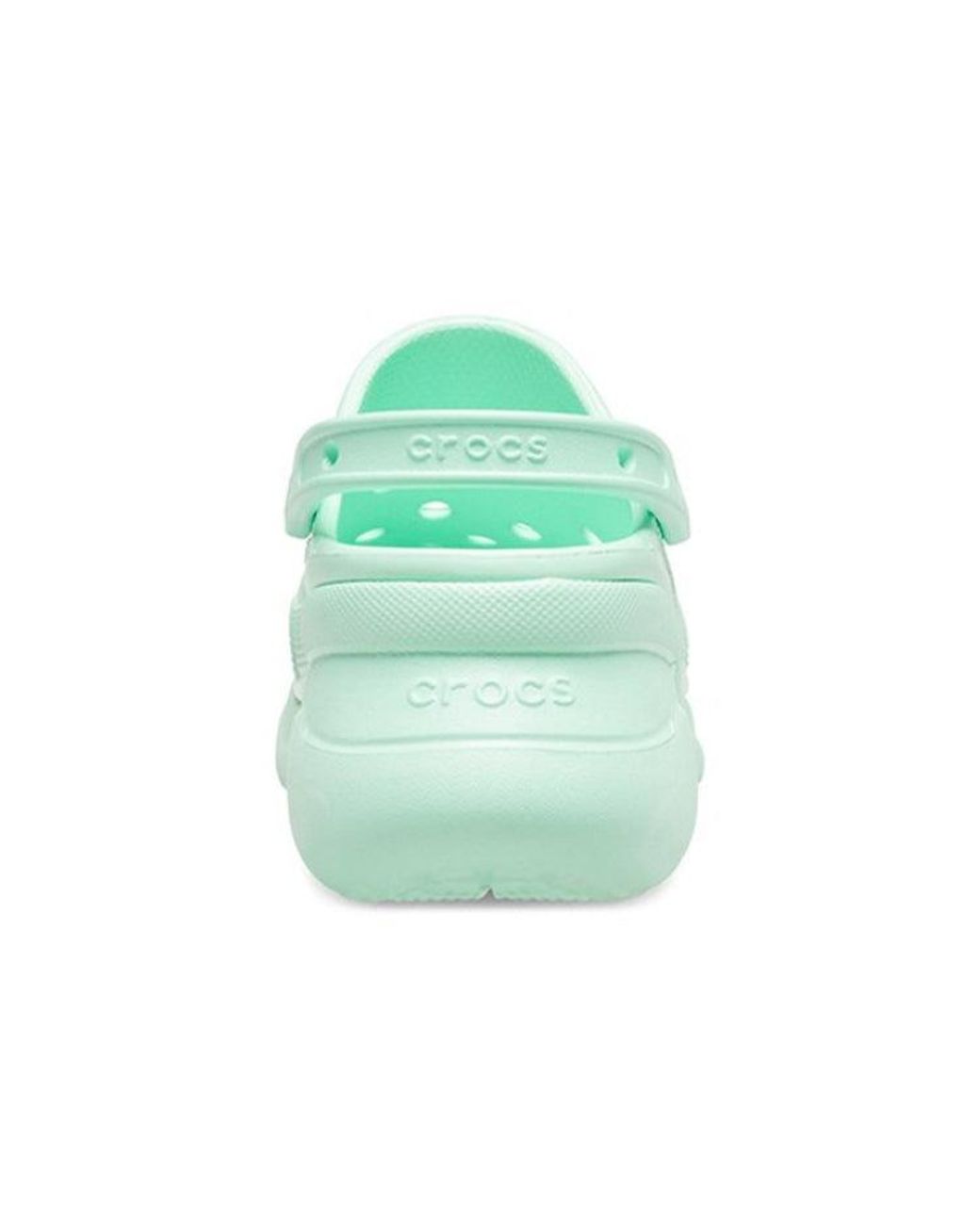 CROCSTM Green (Wmns) Classic Clog Retro Thick Sole Sandals Mint