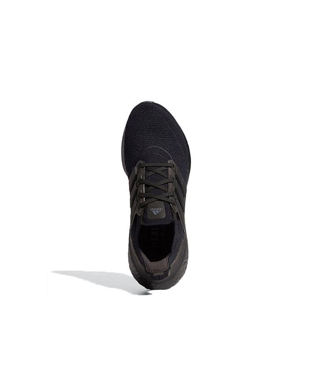 Adidas Black Ultraboost 21 'Triple' for men