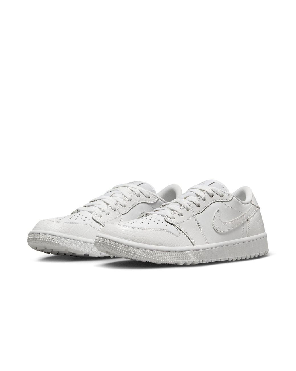 Nike White Air Jordan 1 Low G Golf Shoes Adult Dd9315-110 for men