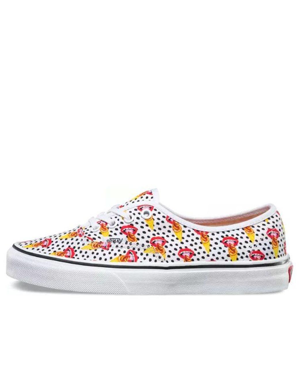 Vans White Kendra Dandy X Authentic 'I Scream For Ice Cream' for men