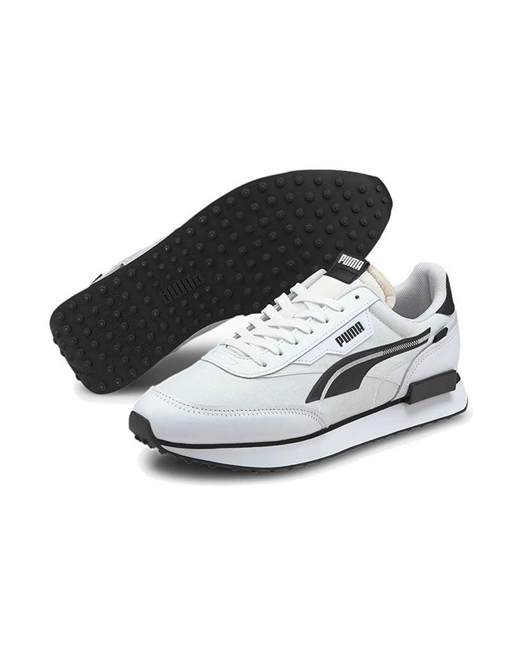 PUMA White Future Rider Twofold for men