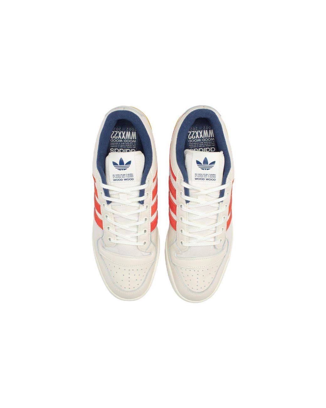 Adidas White Wood Wood X Forum Low for men