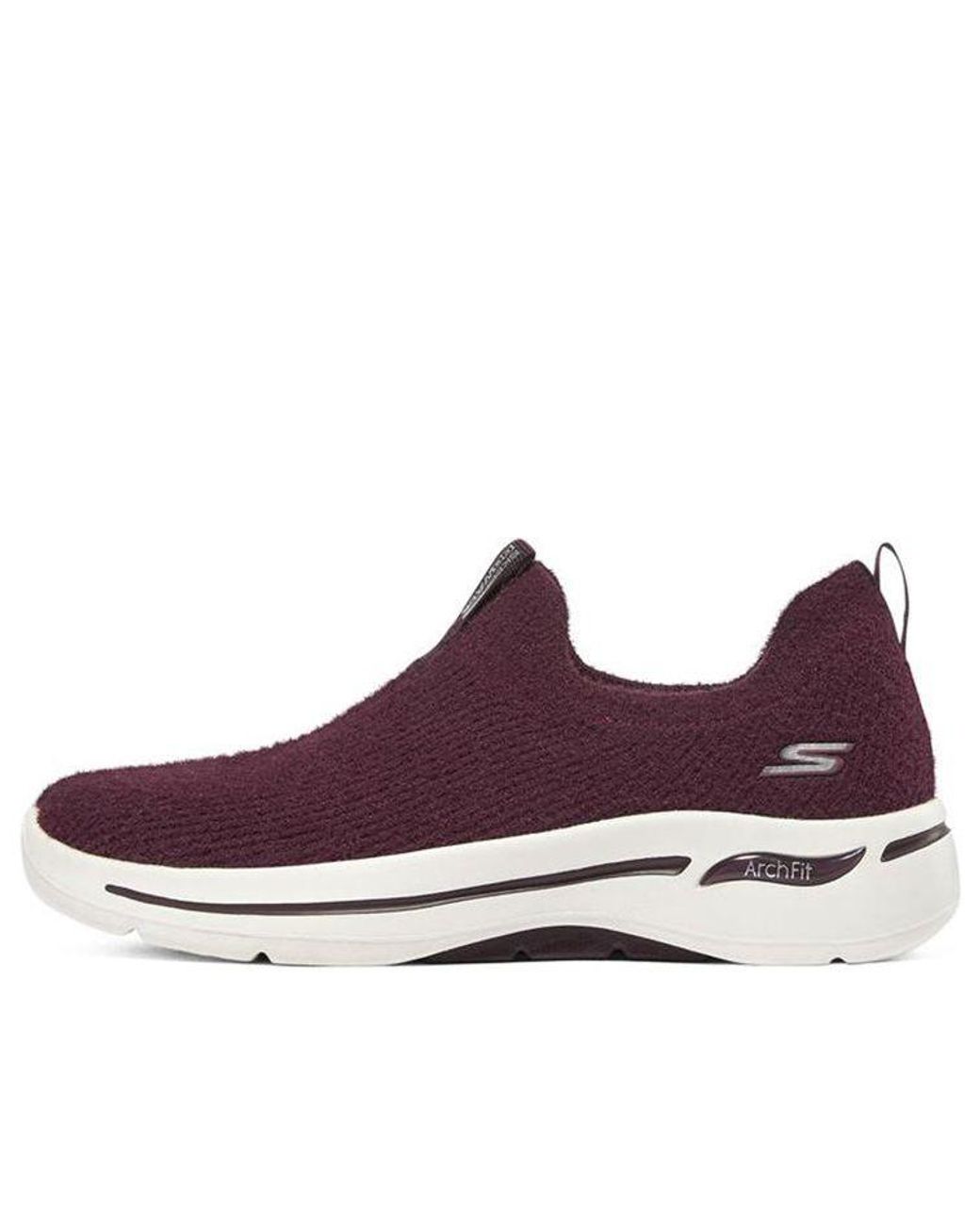 Skechers Red (Wmns) Go Walk Arch Fit 'Wine'