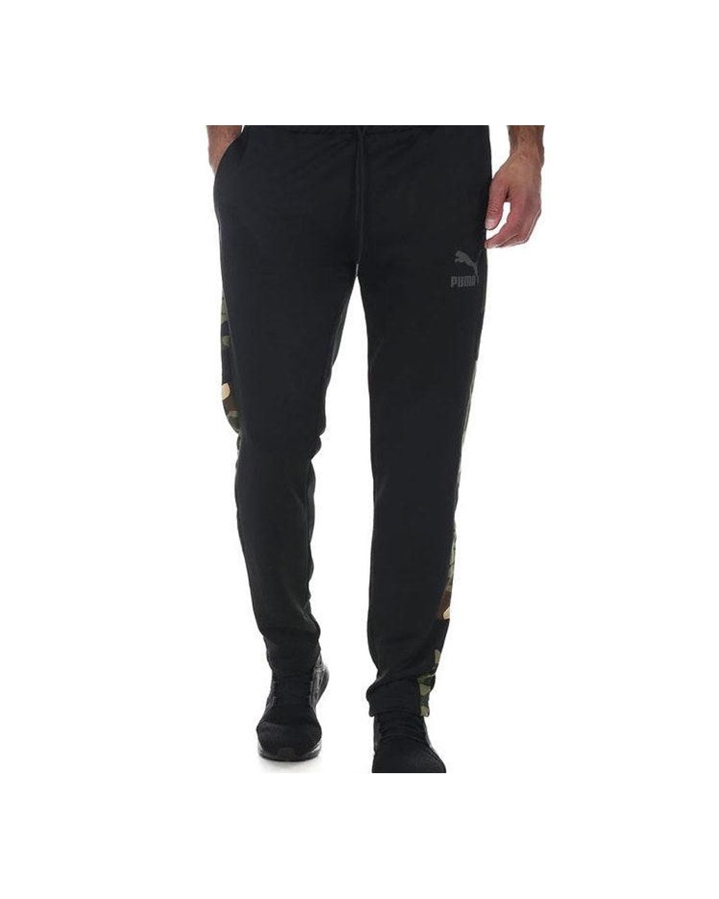 PUMA Black Wild Pack T7 Poly Pant for men
