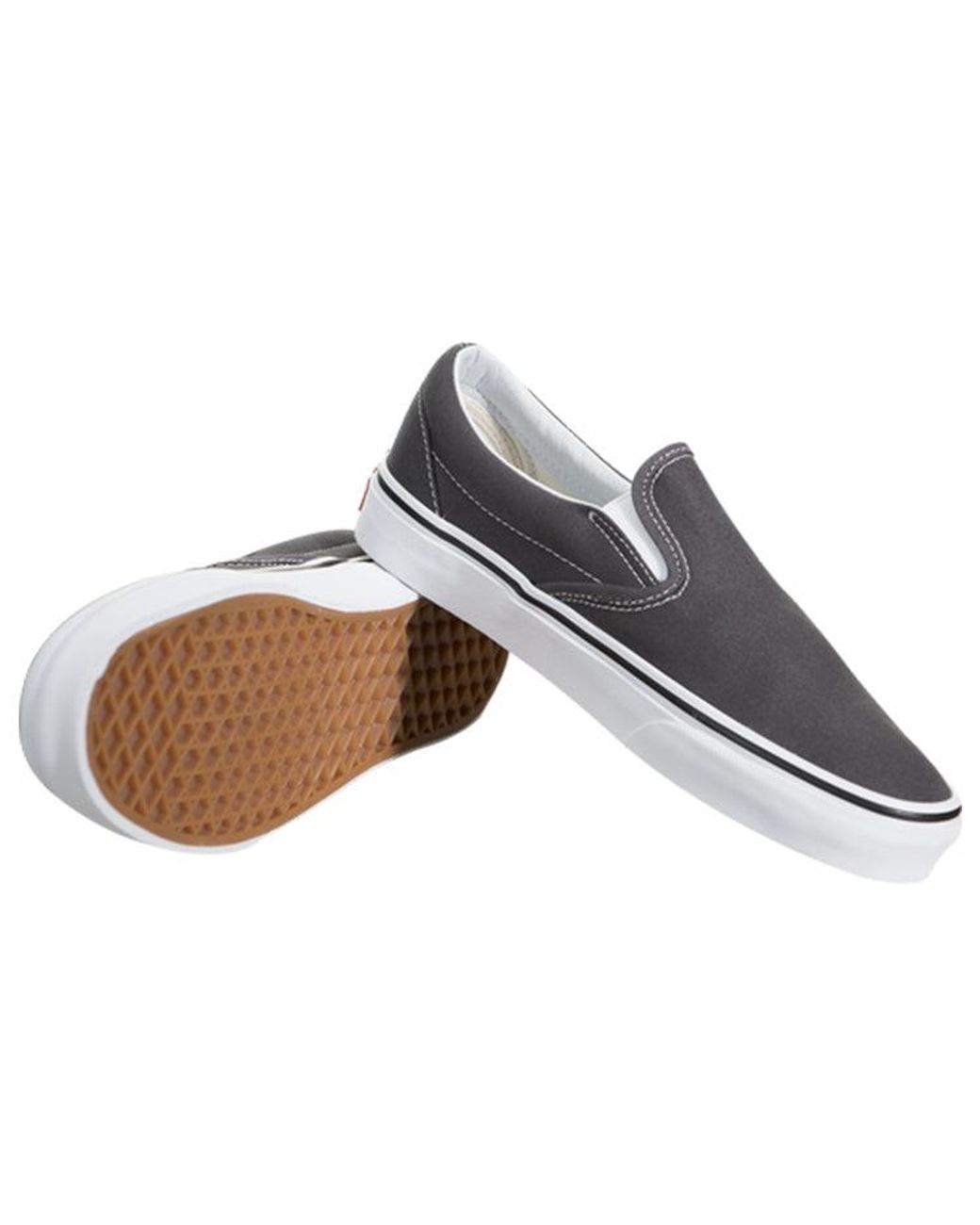 Vans Blue Classic Slip-On 'Charcoal' for men