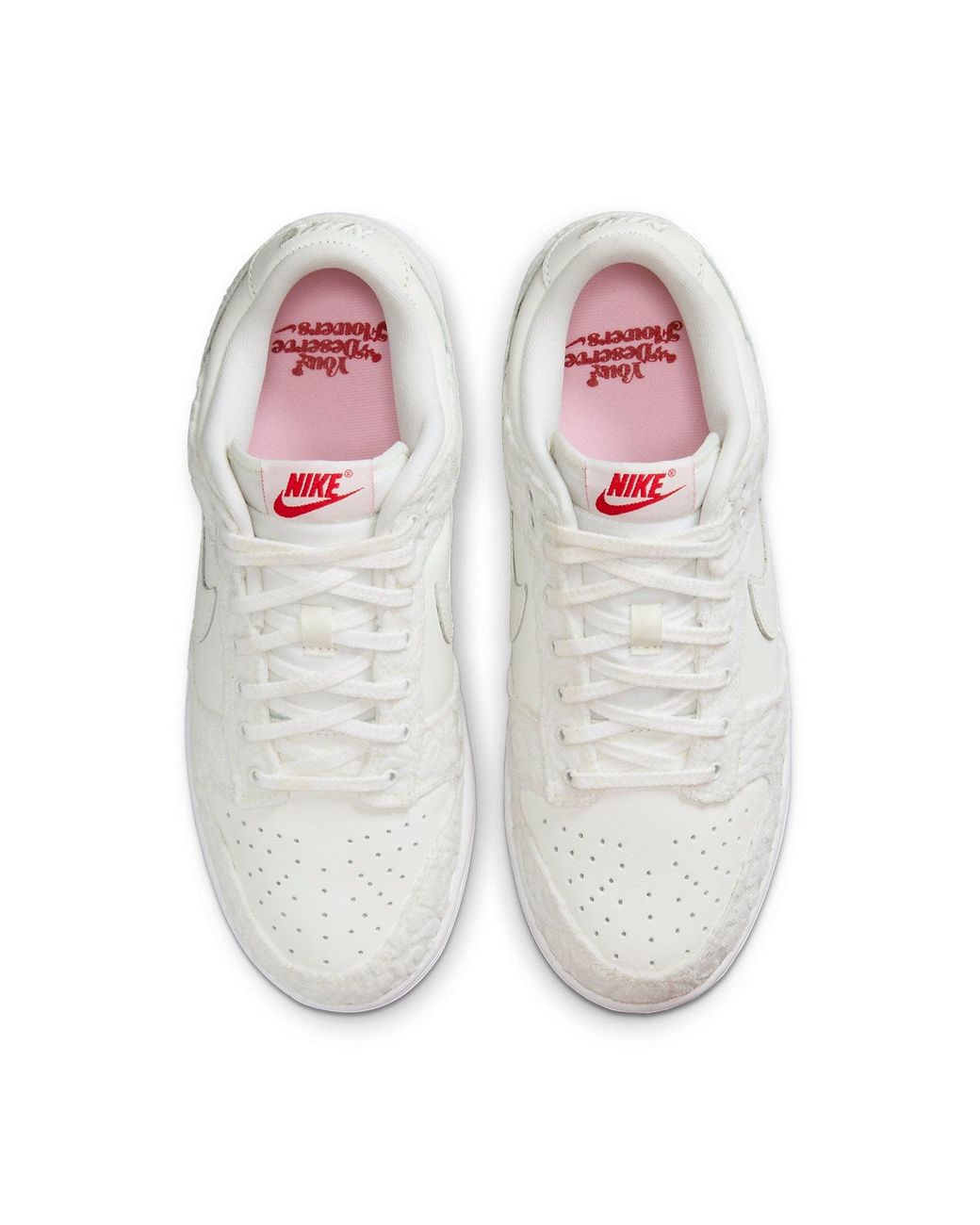 Nike White Dunk Low Shoes