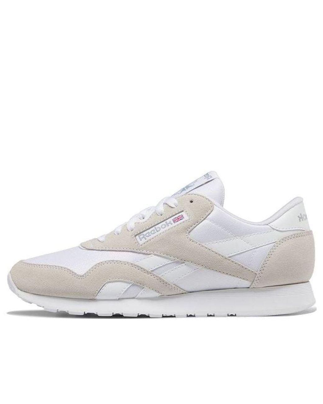 Reebok White Classic Nylon 'Cloud' for men