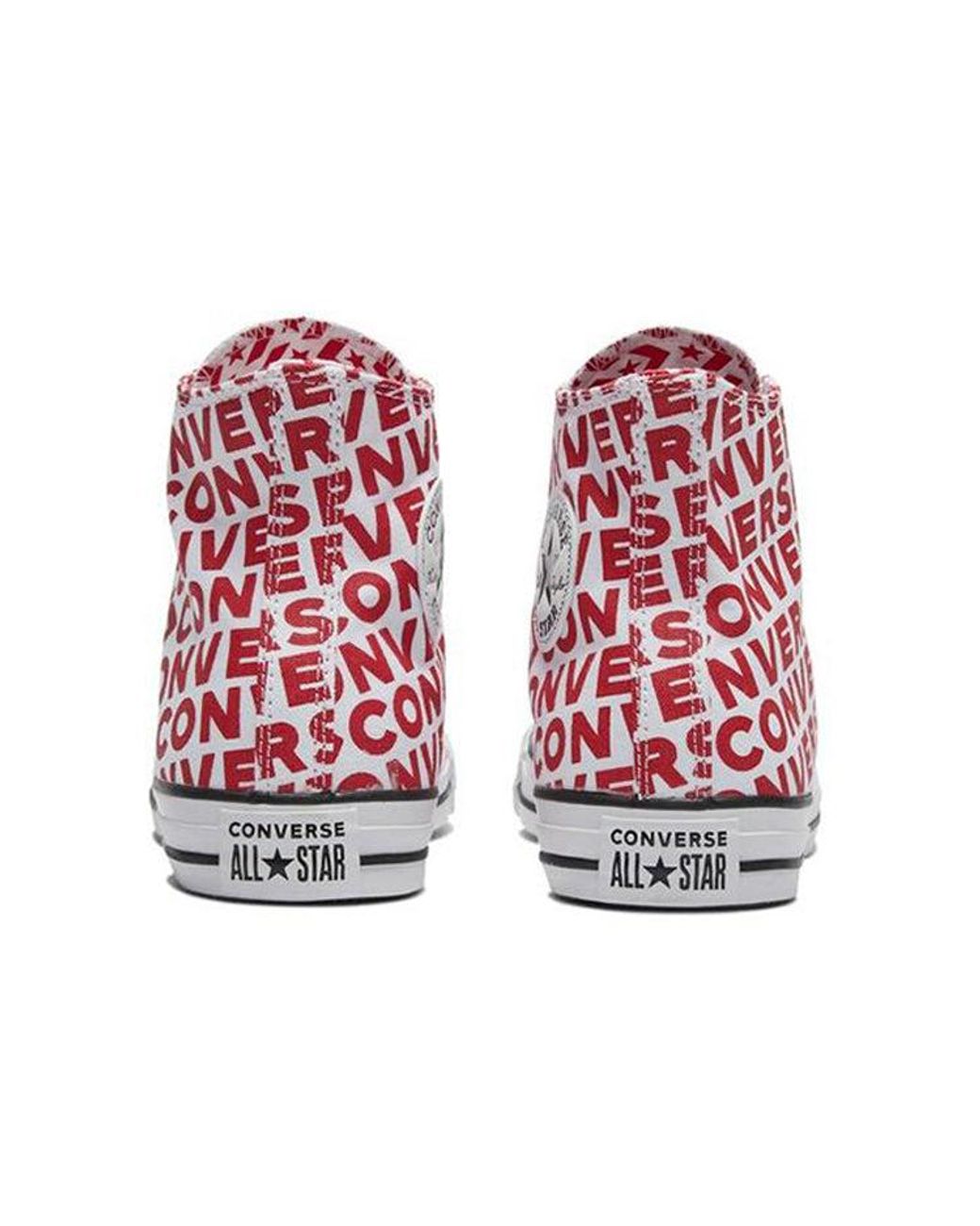 Converse Red Chuck Taylor All Star High 'Wordmark' for men