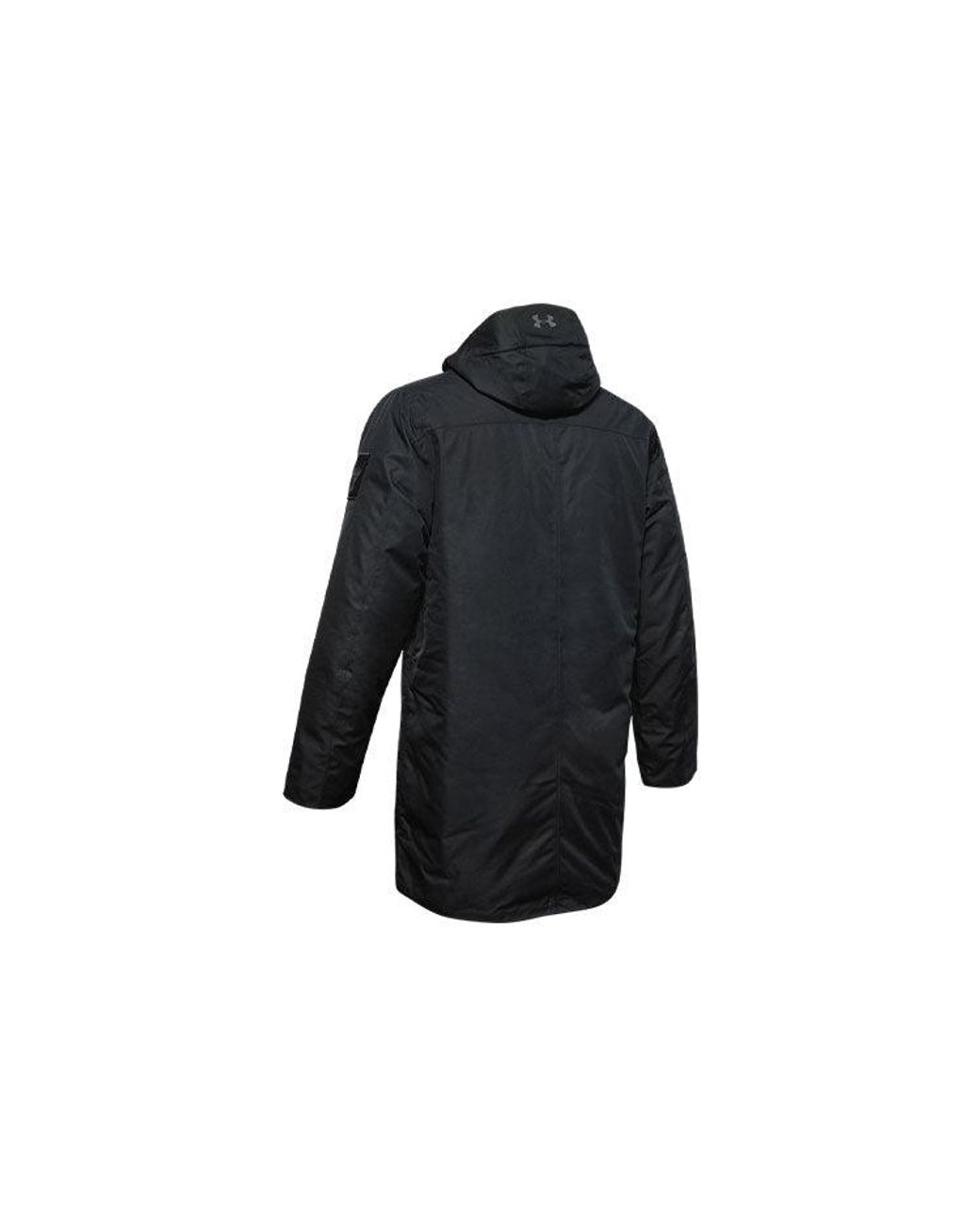 Under Armour Blue Project Rock Unstoppable Waterproof Down Parka for men