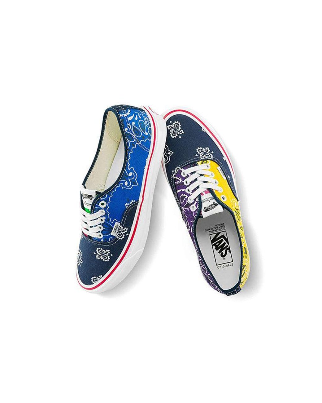 Vans Blue Bedwin & The Heartbreakers X Authentic 'Bandana Pack for men