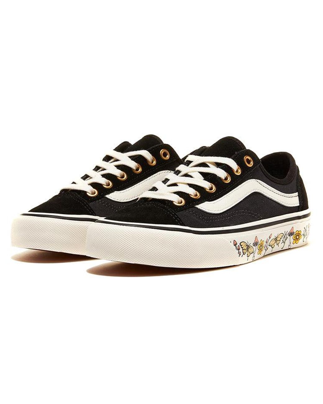 Vans Black Style 36 Decon Sf Low-Top Leisure Board Shoes for men