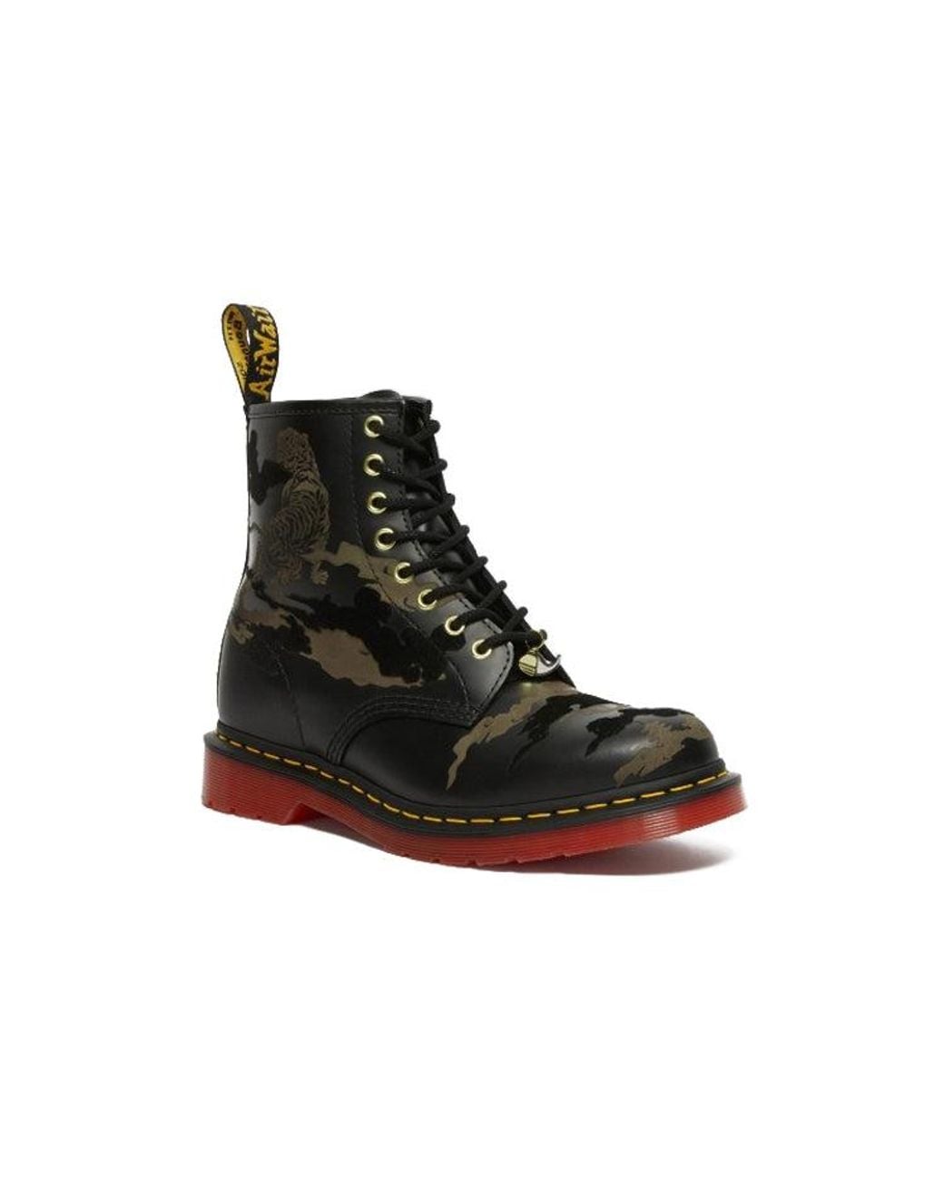 Dr. Martens Black 1460 Yott Martin Boots