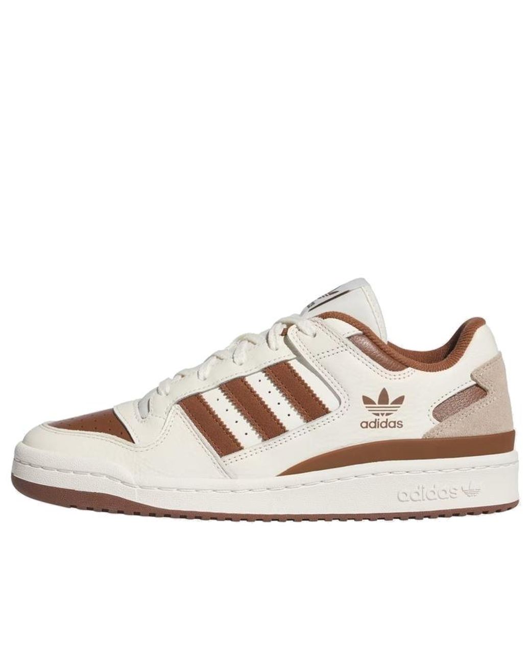 Adidas White Forum Low Cl for men
