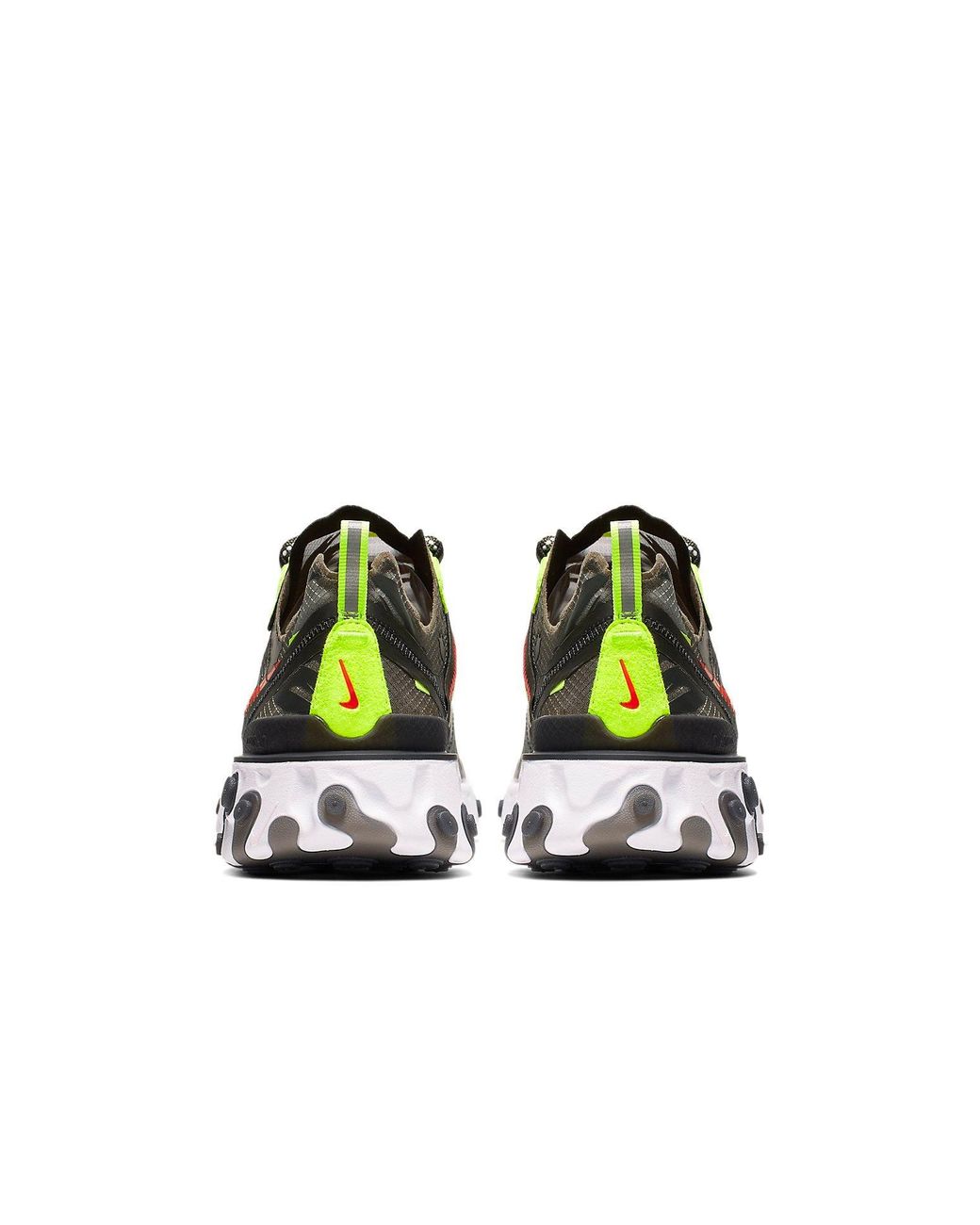 Nike Red React Element 87 'Camo' for men