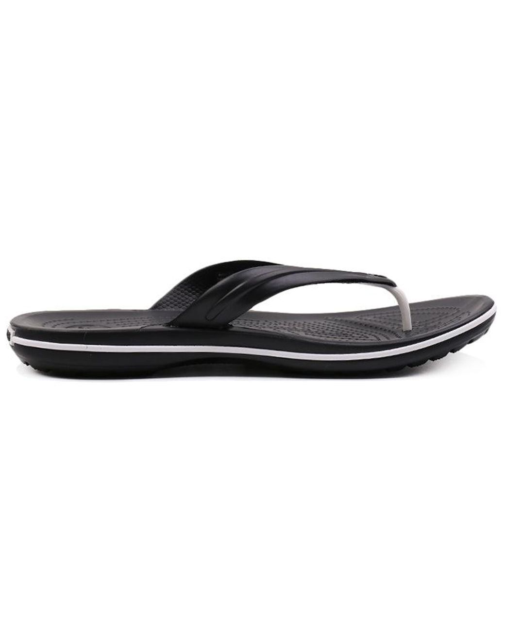 CROCSTM Black Beach Flip-Flops