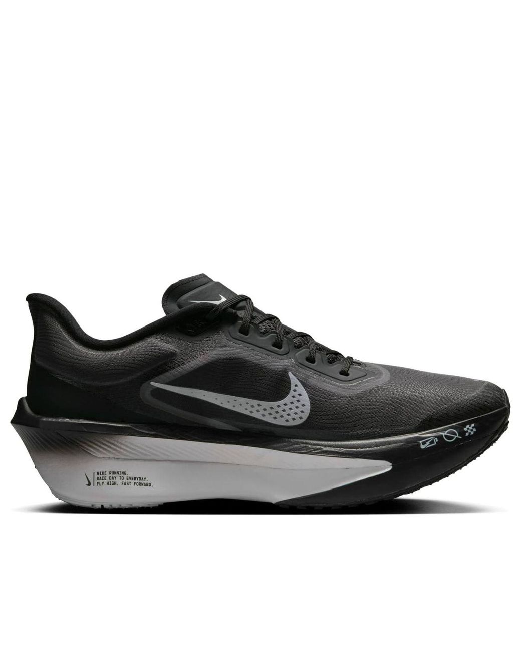 Nike Black Zoom Fly 6 Road Racing Shoes for men