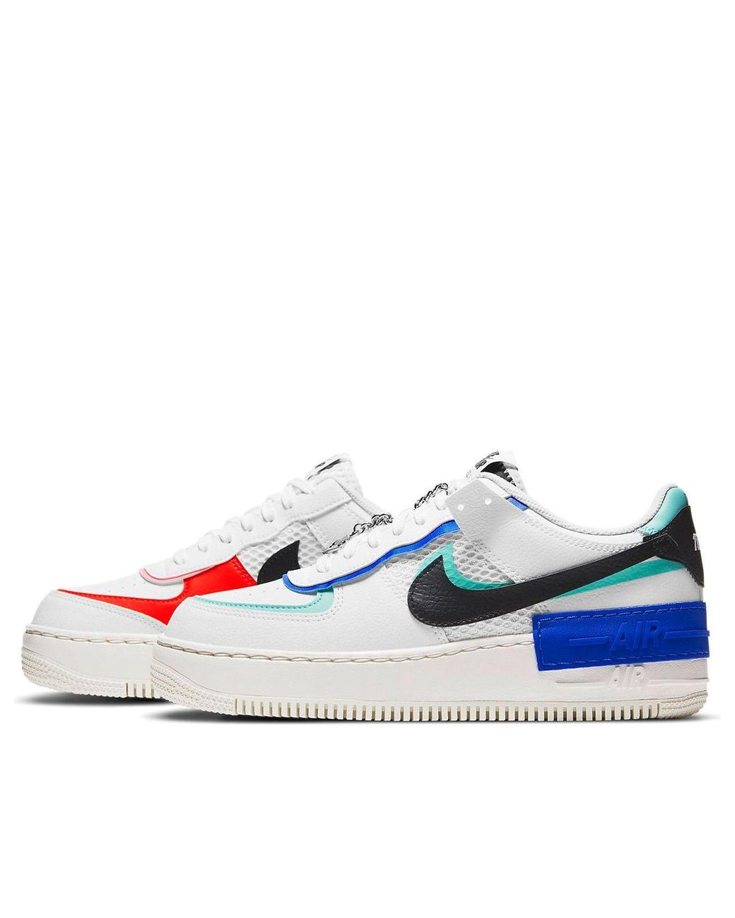 Nike Blue (Wmns) Air Force 1 Shadow