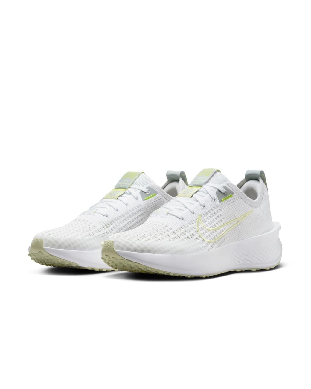 Nike White Interact Run Road Running Shoes