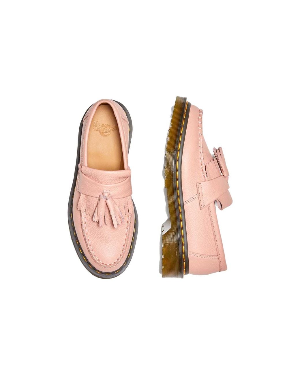 Dr. Martens Pink (Wmns) Dr.Martens Adrian Virginia Leather Tassel Loafers 'Peach'