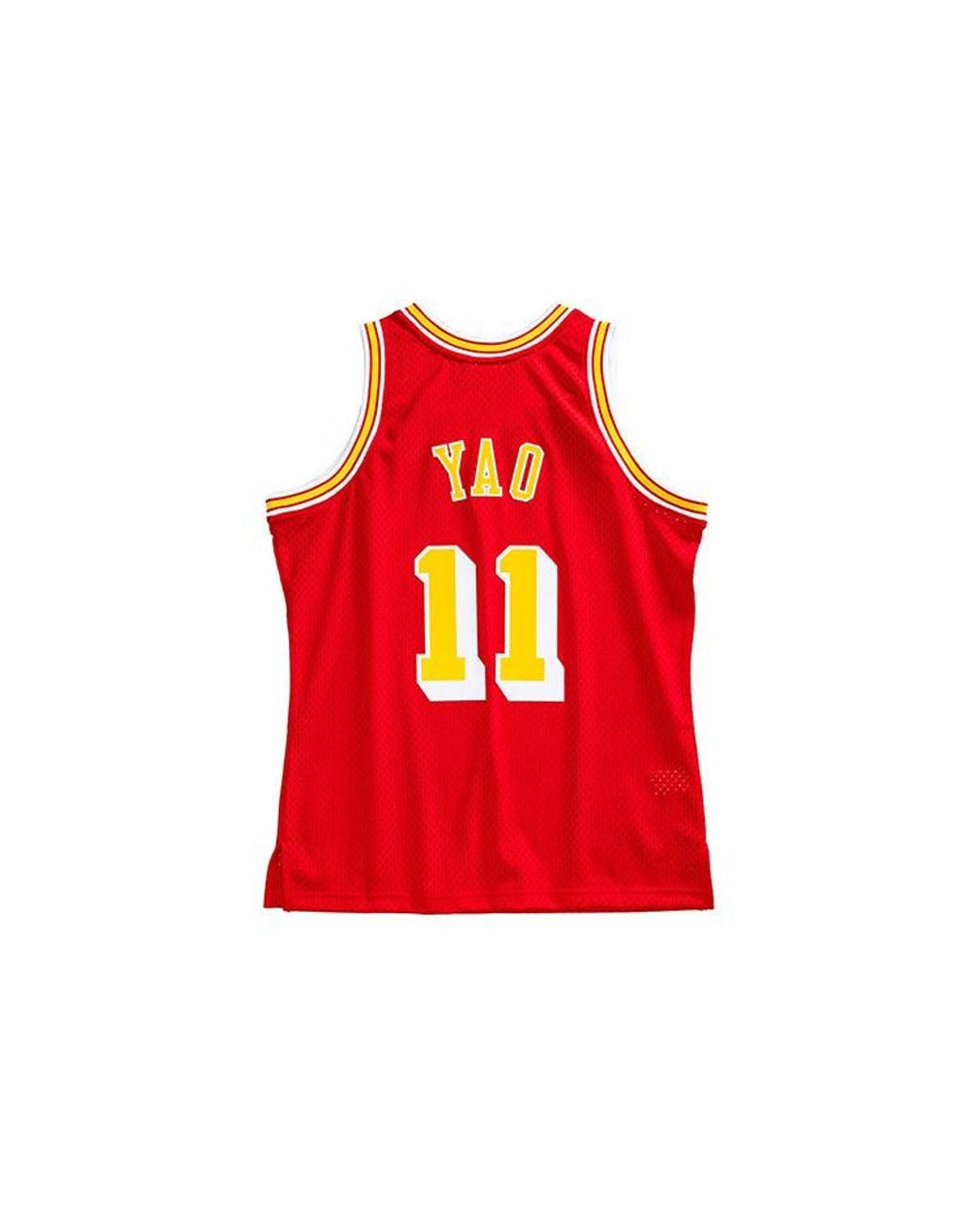 Mitchell & Ness Red Nba Houston Rockets Yao Ming #11 04-05 Swingman Jersey for men