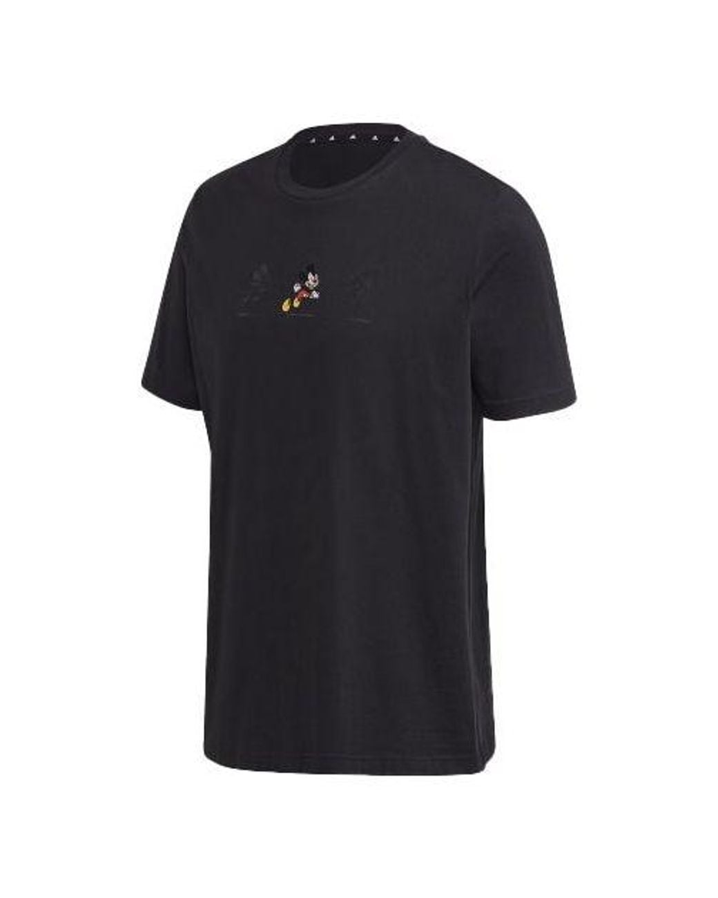 Adidas Black Disney Tee Training Sports Short Sleeve for men