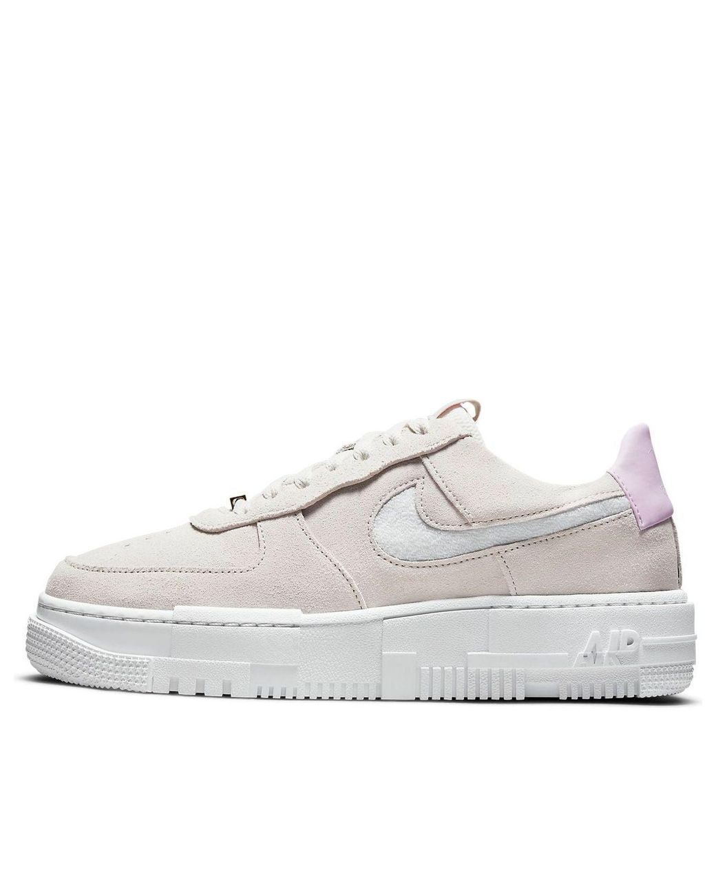 Nike White (Wmns) Air Force 1 Pixel 'Light Bone Regal'