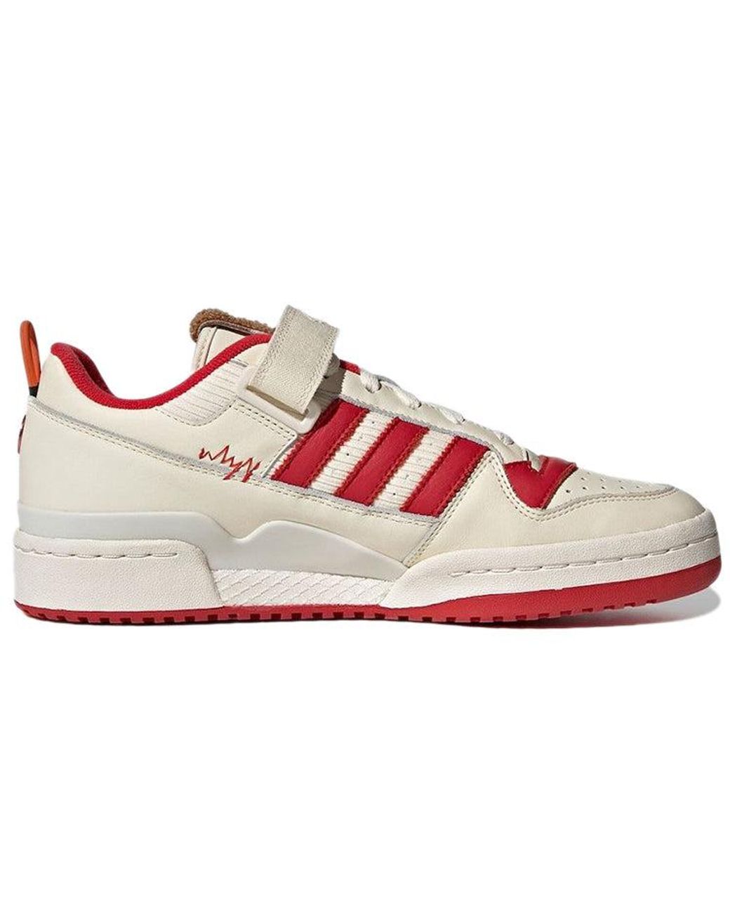 adidas Originals Forum Low Home Alone Retro Sneakers White/red in Pink |  Lyst