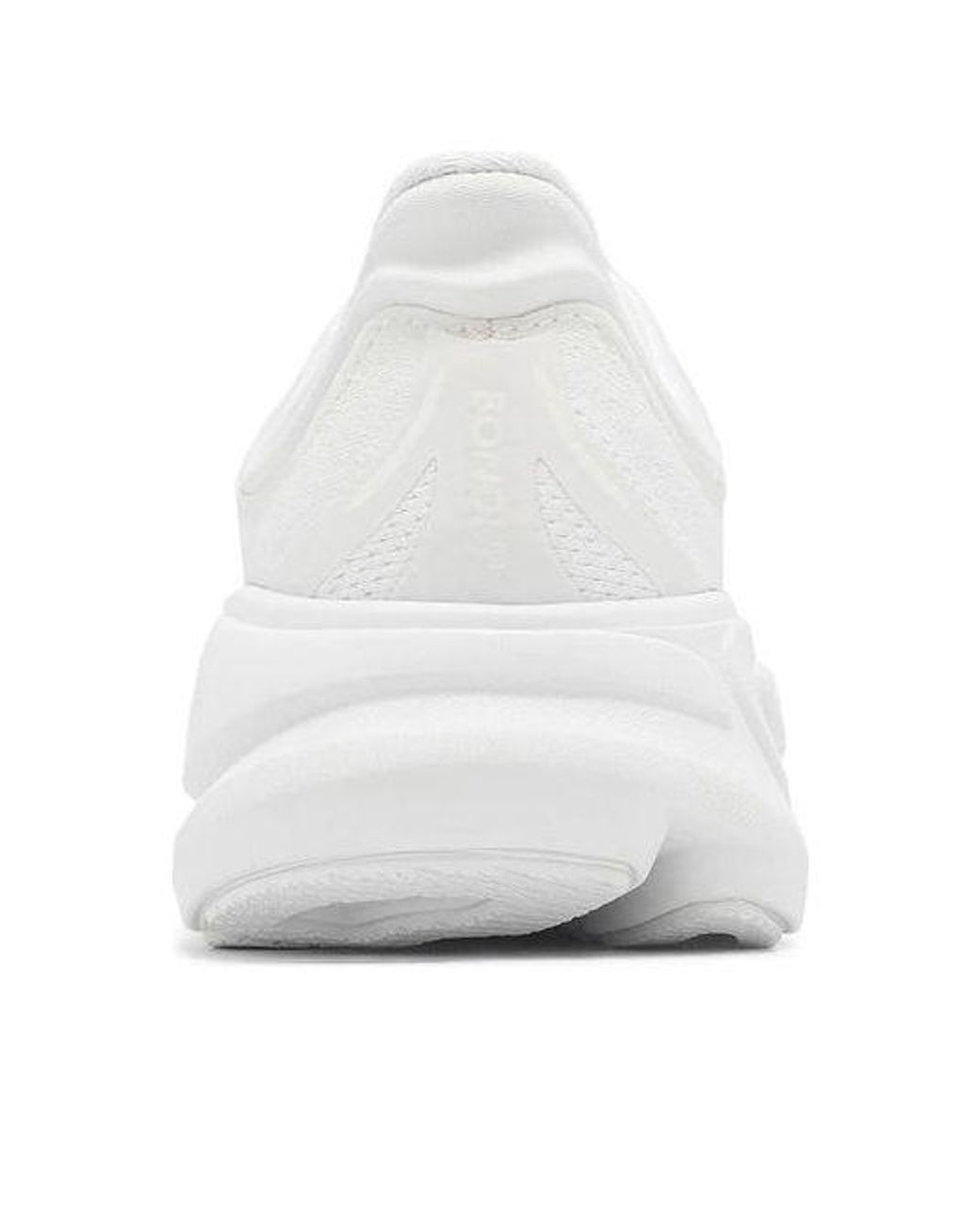 Hoka One One White W Bondi 9 Sneaker