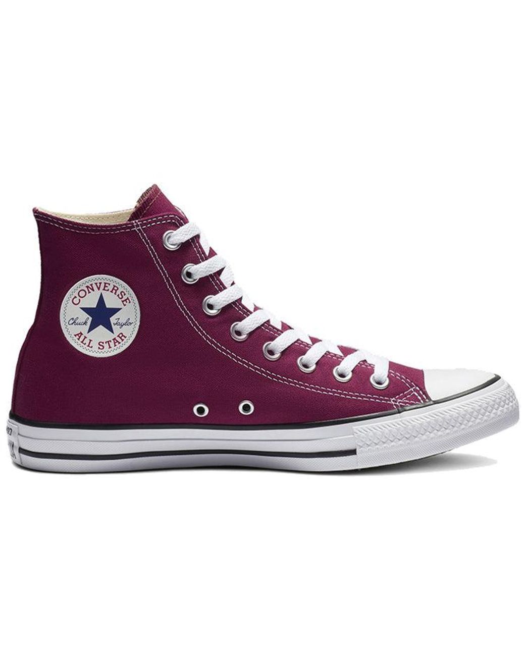 Converse Purple Chuck Taylor All Star Canvas Hi for men