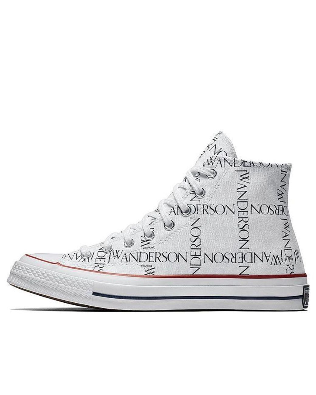 Converse White J.W. Anderson X Chuck 70 Hi Top 'Grid' for men