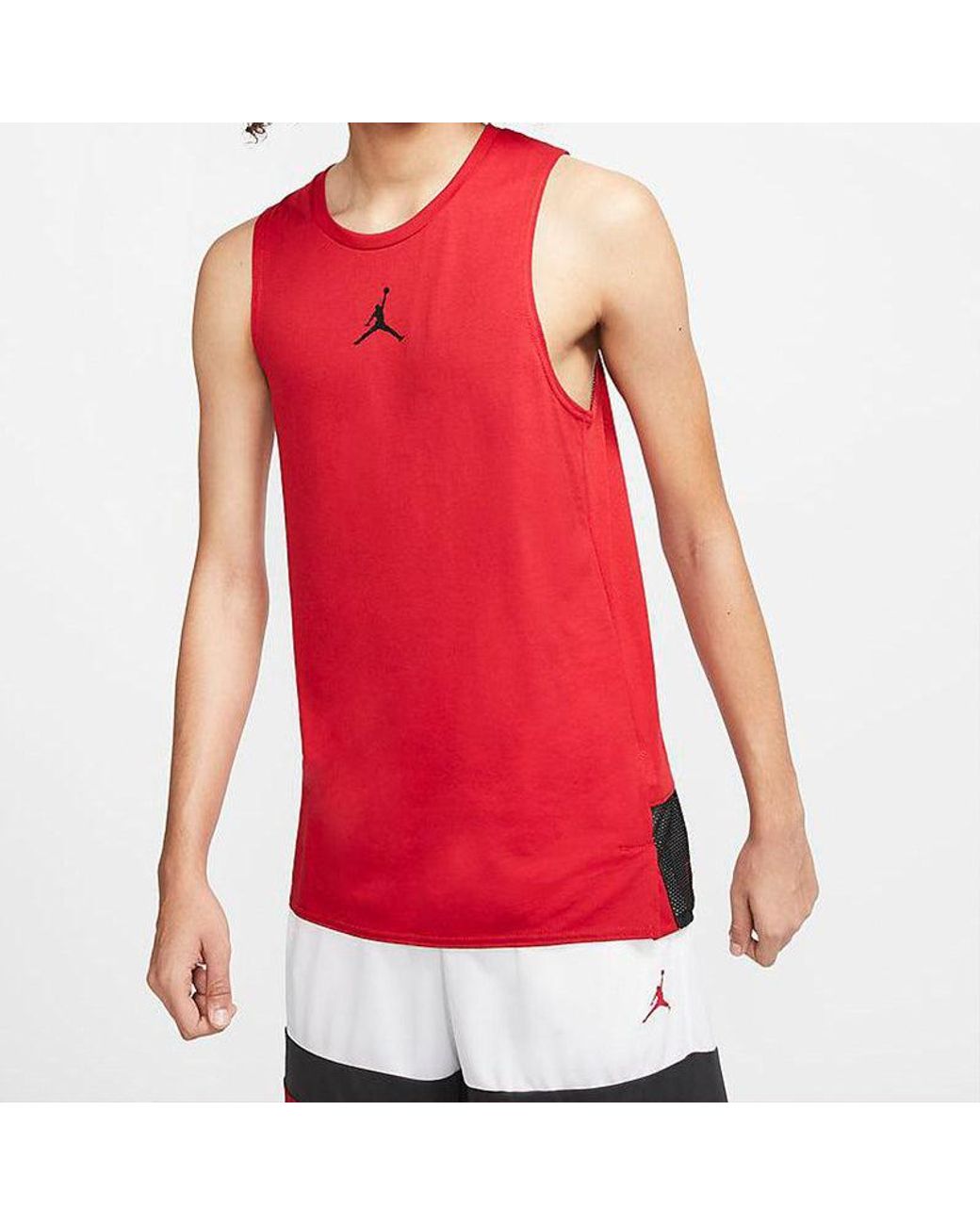 Nike Red 23 Alpha Basketball Sports Vest for men