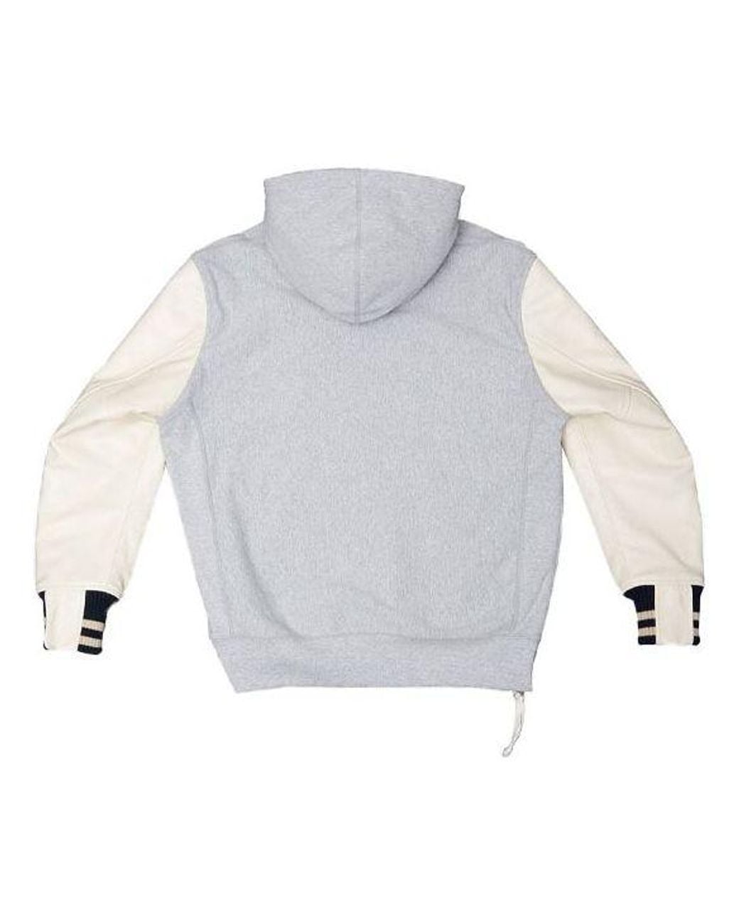 Supreme Gray X Junya Watanabe Comme Des Garons Box Logo Hoodie for men