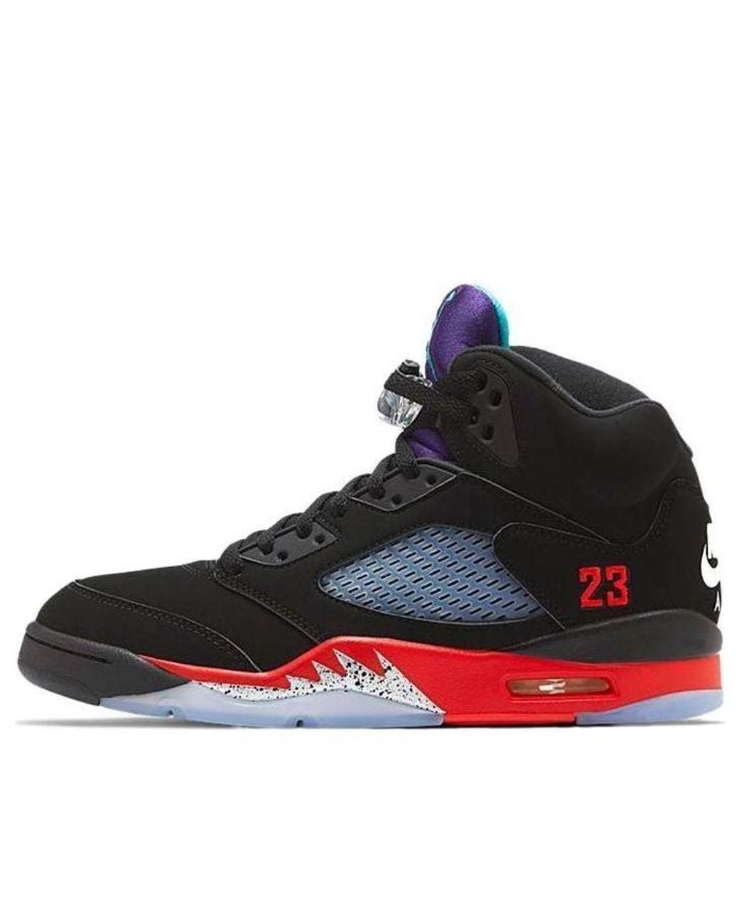 Nike Black Air 5 Retro "Top 3" Cz1786 001" for men
