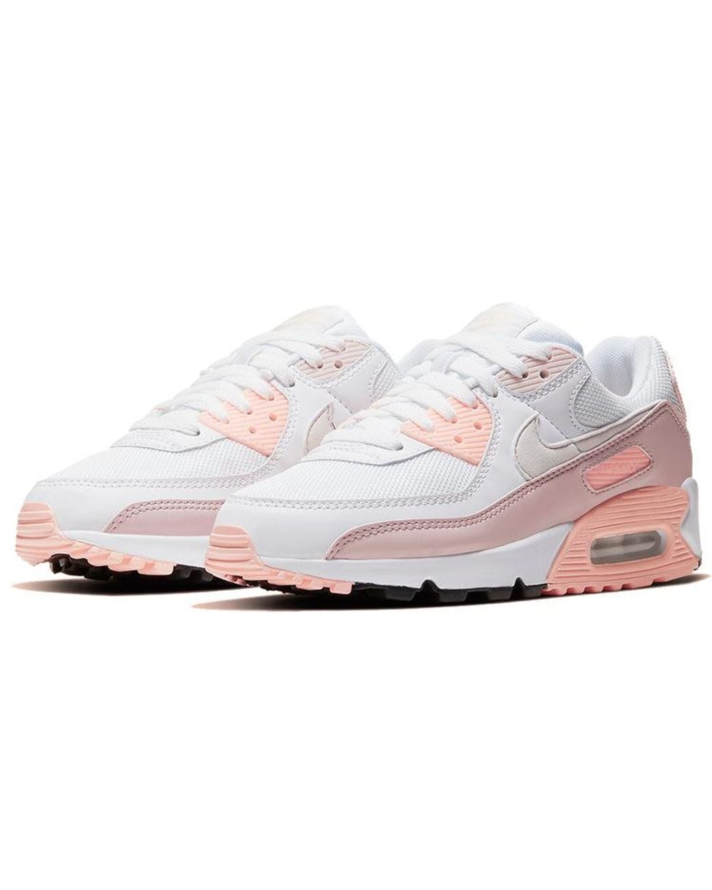 Nike White (Wmns) Air Max 90 Barely Rose'