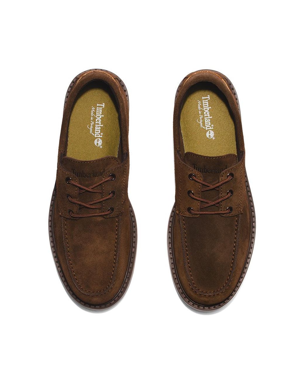 Timberland Brown Newmarket Ii Boat Shoes 'Cocoa' for men