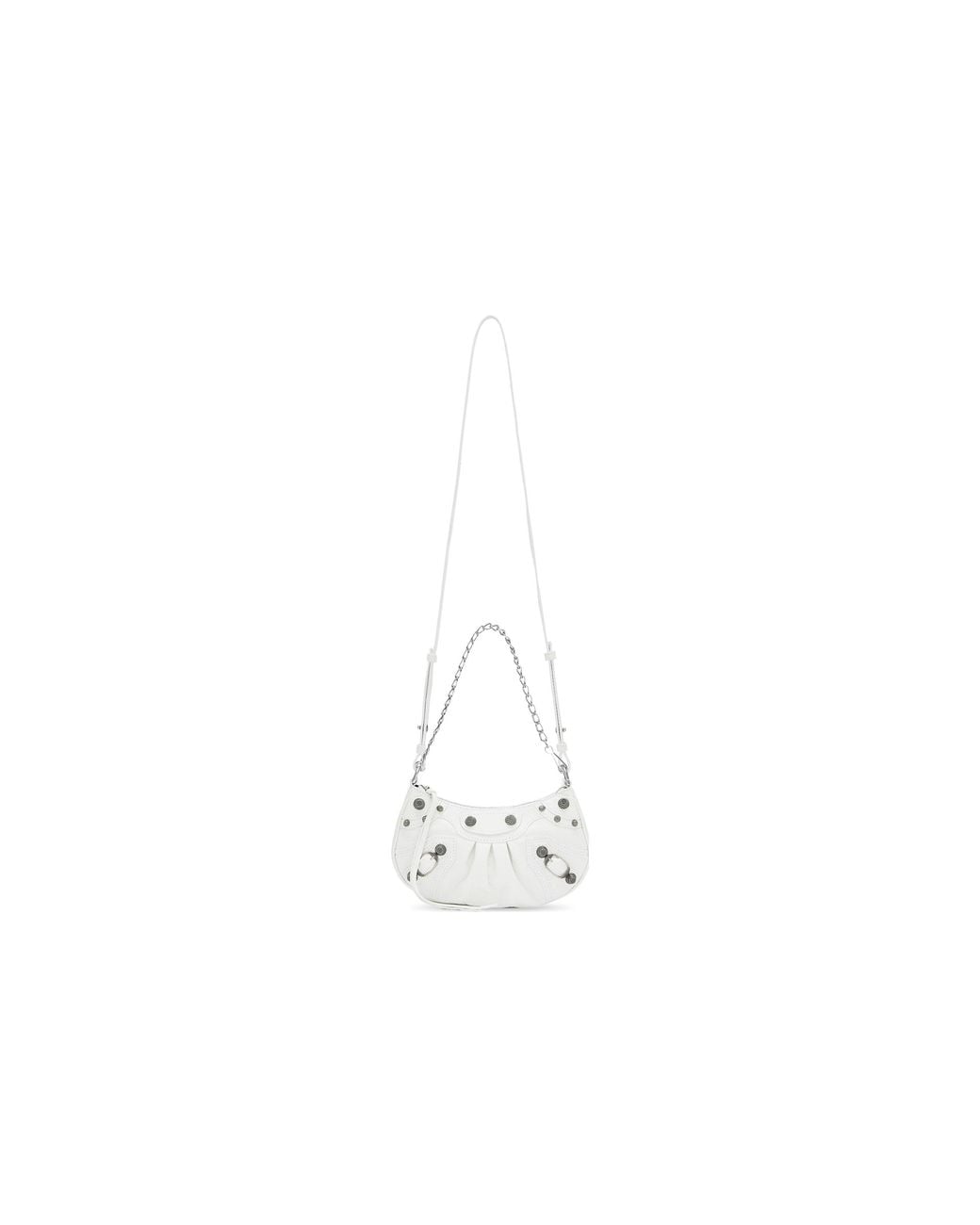 Balenciaga White (Wmns) Le Cagolele Cagole Mini Bag With Chain