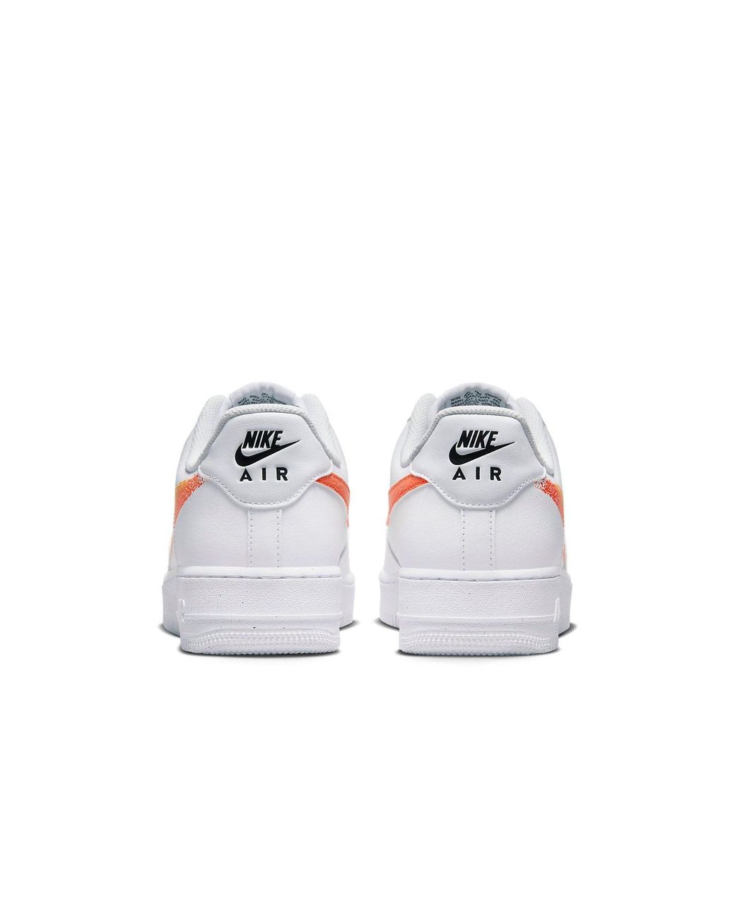 Nike White Air Force 1 Low 'Spray Paint Swoosh' for men
