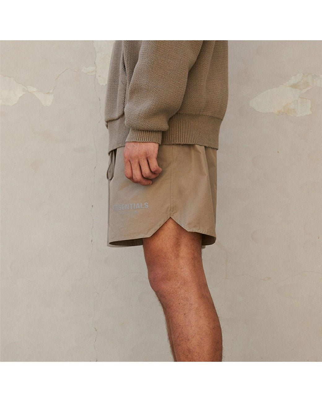 Fear Of God Gray Fw21 Volley Short 'Harvest' for men