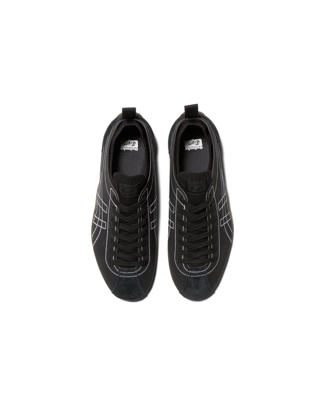 Onitsuka Tiger Black Sclaw Shoes 'Dark Gum' for men