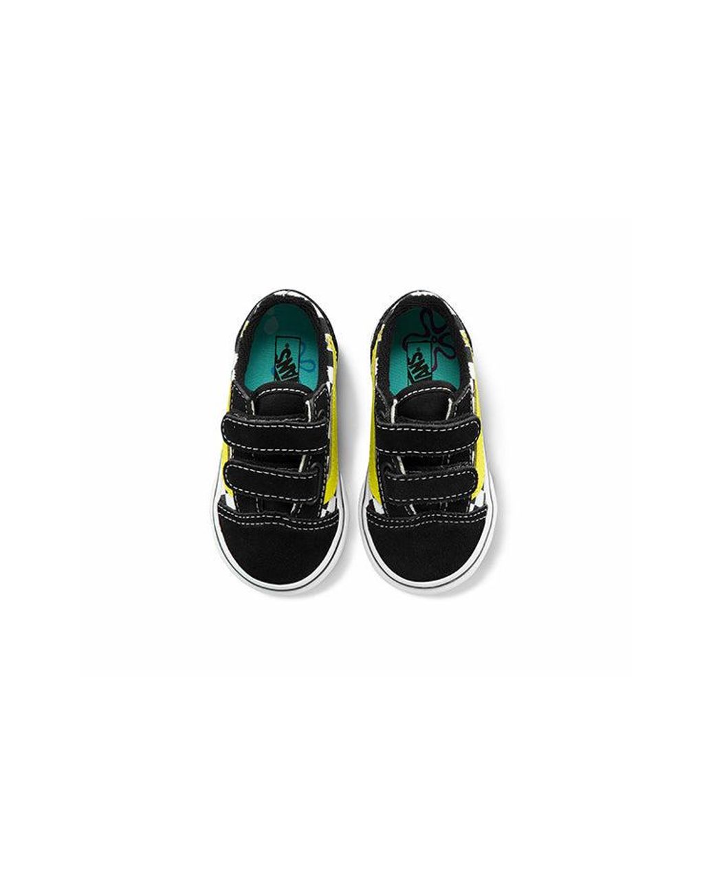 Vans Black (Td) Spongebob Squarepants X Old Skool Velcro 'Off The Wall' for men