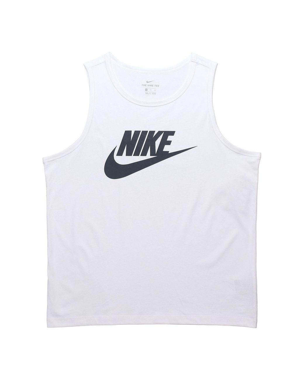 Nike White As Sportswear Tank Icon Futura for men