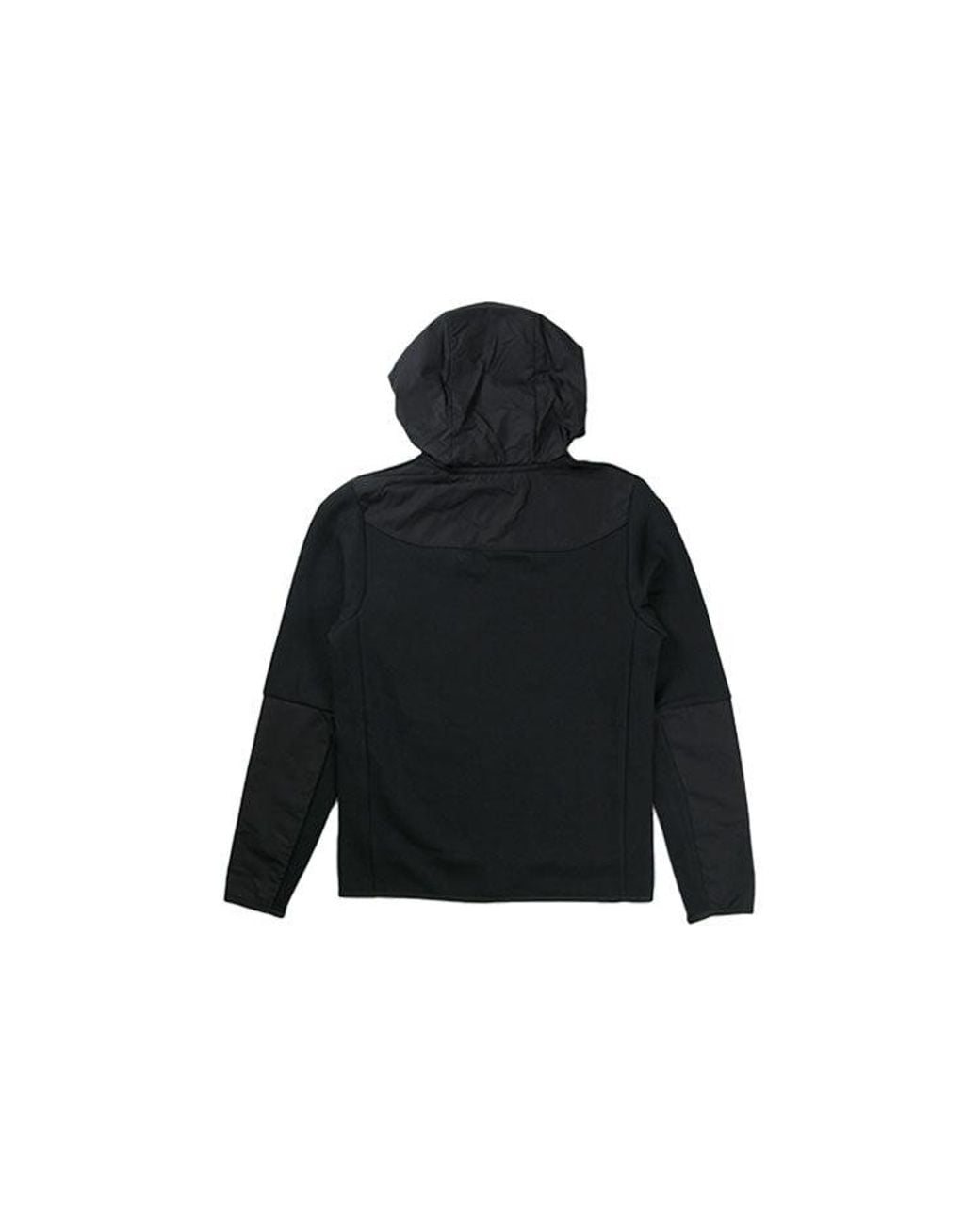 Nike Black Sports Casual Hooded Jacket For for men