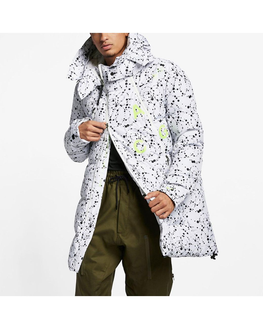 Nike Metallic Lab Acg Down-Fill Hooded Down Jacket for men